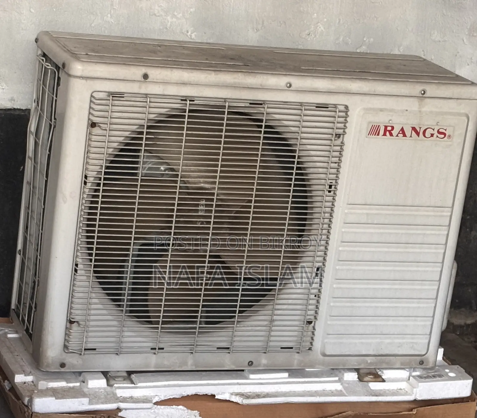 Rangs ২ টন স্প্লিট Ac (24,000 Btu) বিক্রয় হবে