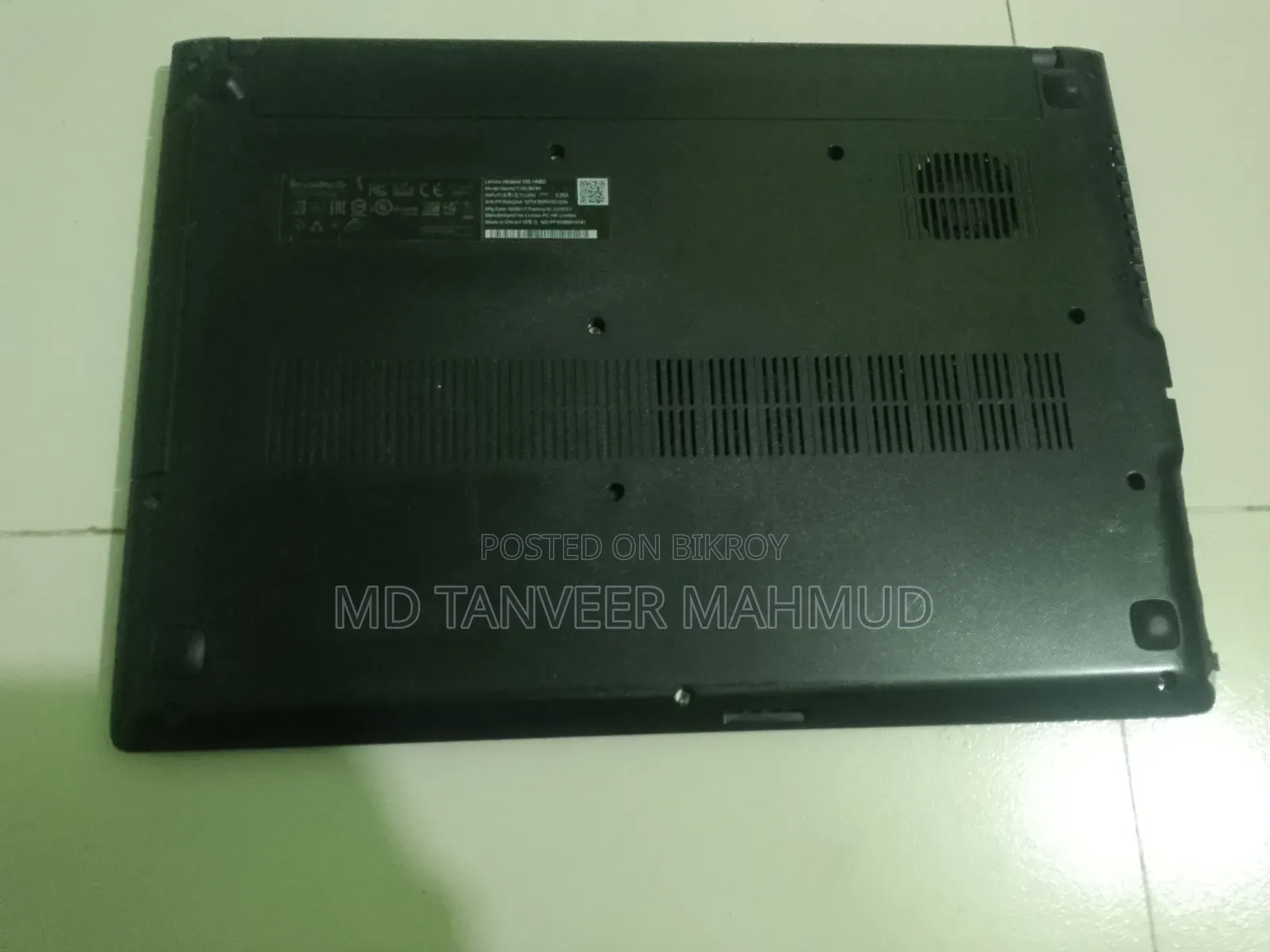 Laptop Lenovo Ideapad 3 4GB Intel Core I3 HDD 1TB