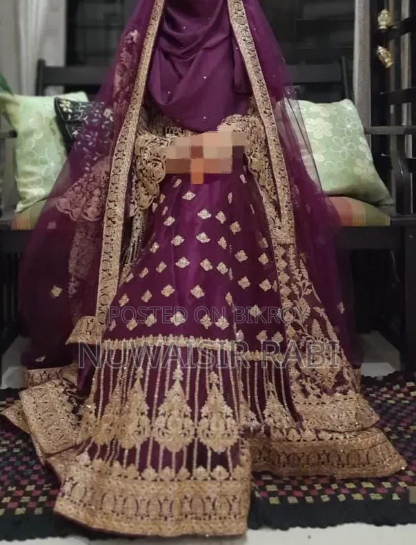 Wedding Lehenga (Purple)