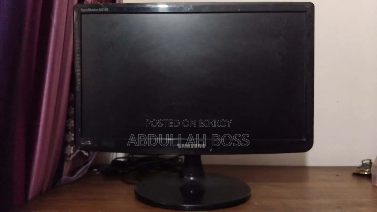 Samsung Syncmaster Sa100 18.5" Widescreen Led Monitor