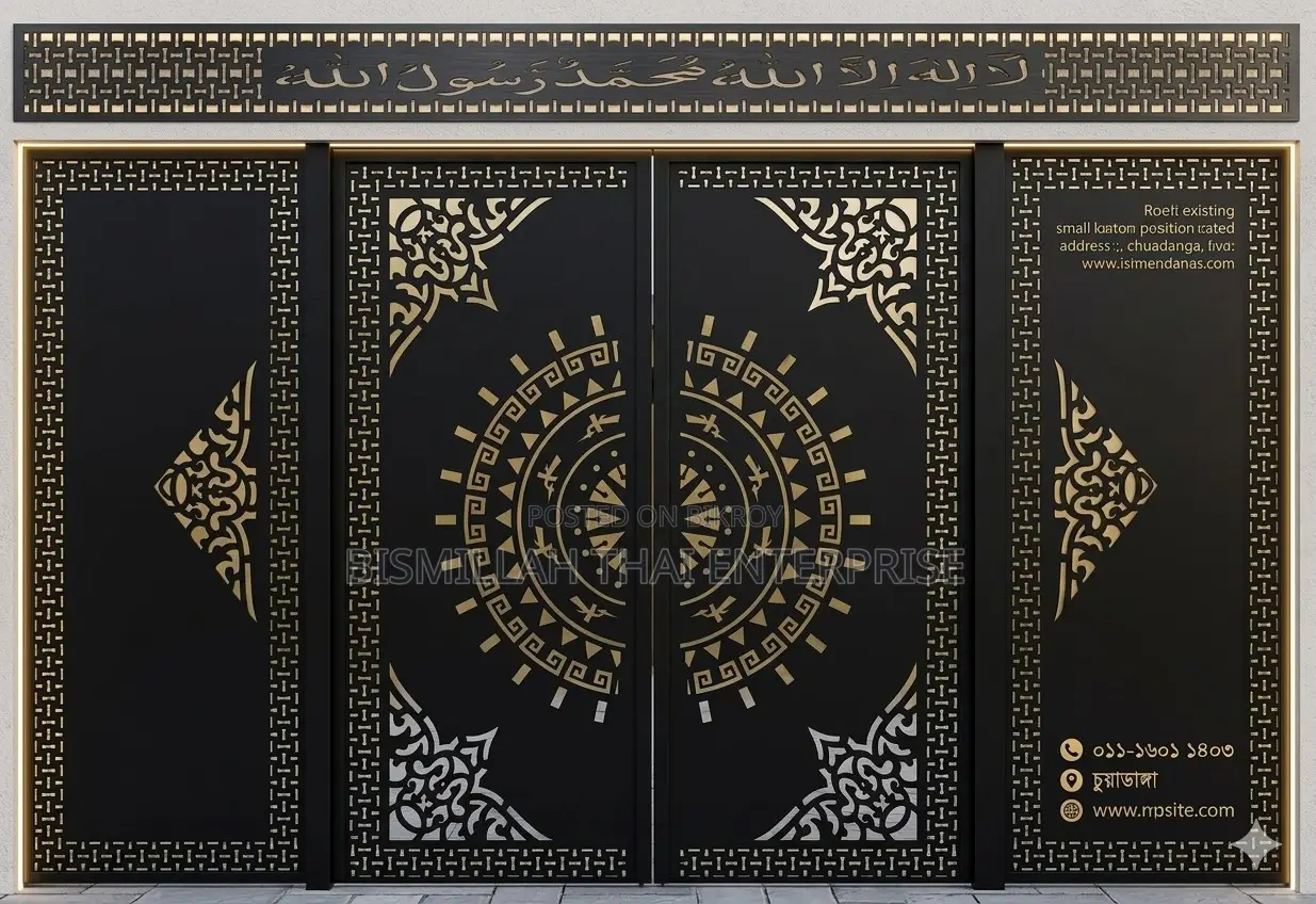 Premium Quality Vietnamese Metal Gates and Doors (1, 2, 3, 4 Leaves)
