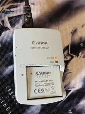 Canon Nb-6l Charger+Battery