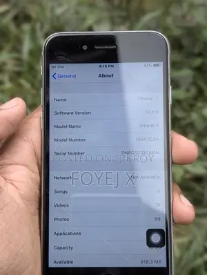 Apple iPhone 6 64 GB Gray