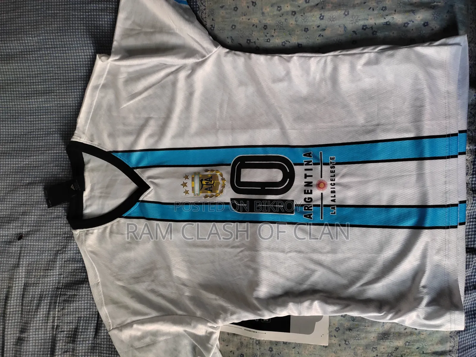 Argentina Home Jersey (XL) – Like New