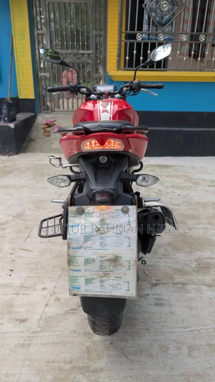 TVS Apache 160 4V 2022 Red