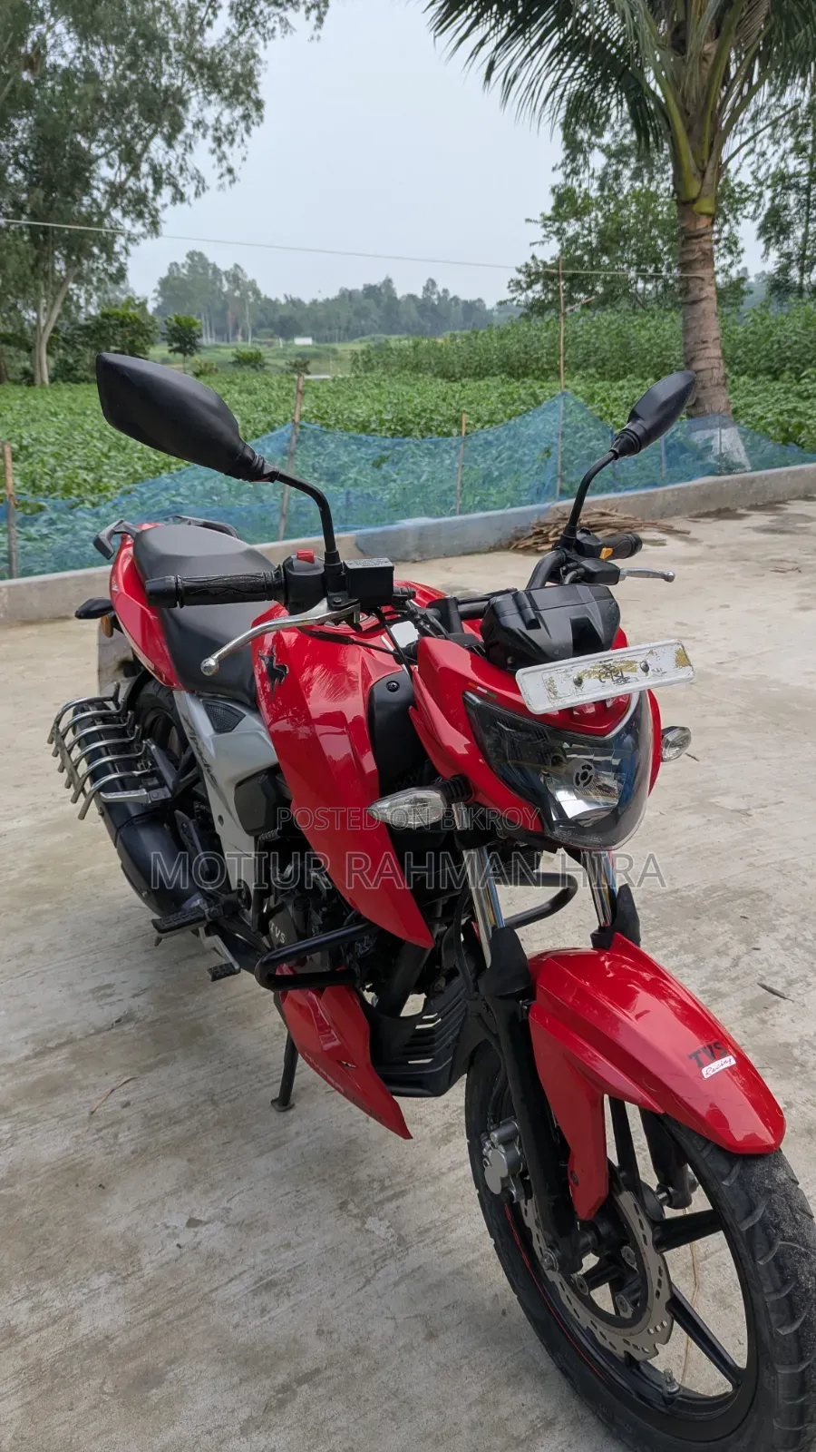 TVS Apache 160 4V 2022 Red