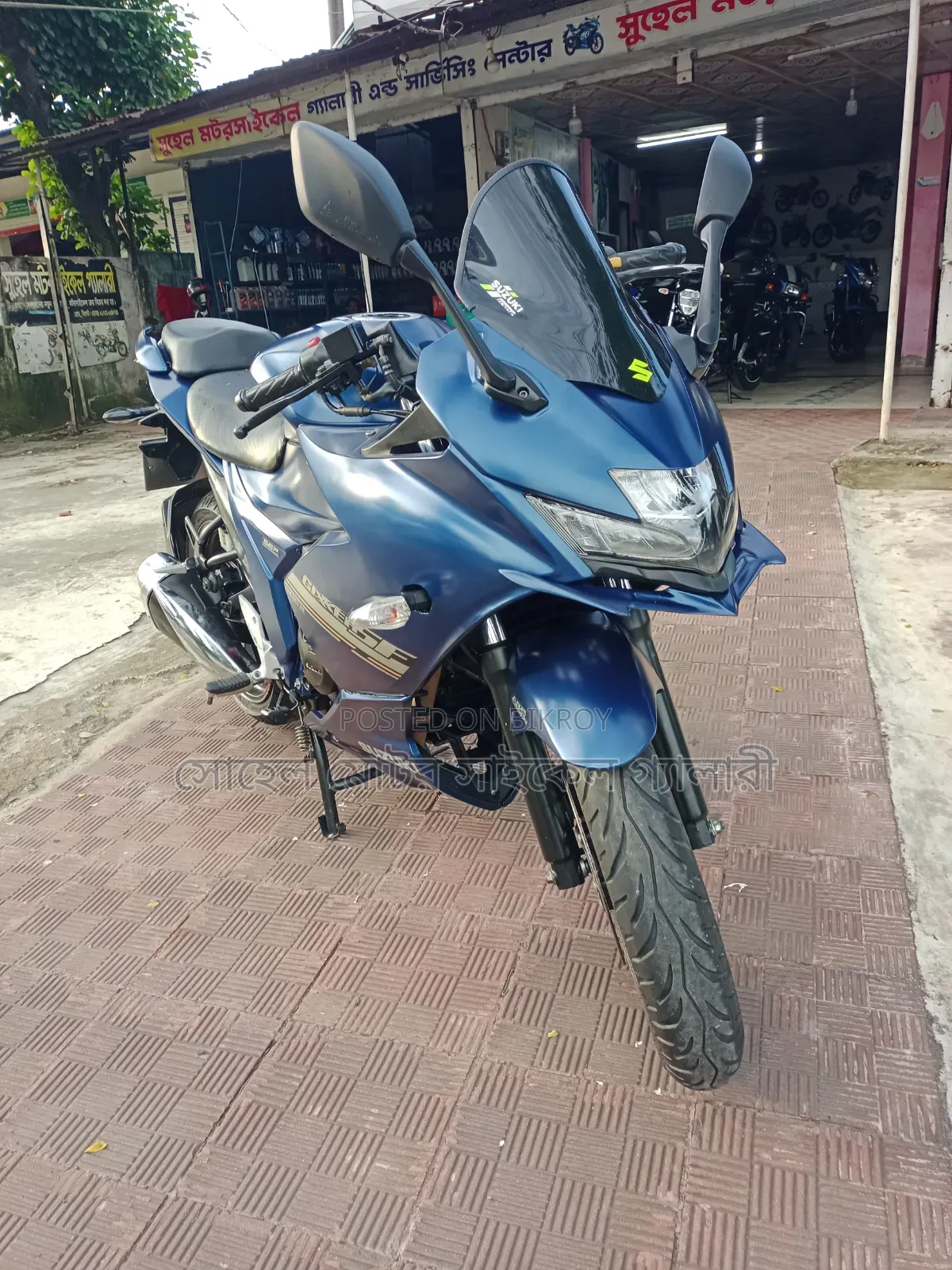 Suzuki Gixxer SF 2022 Blue