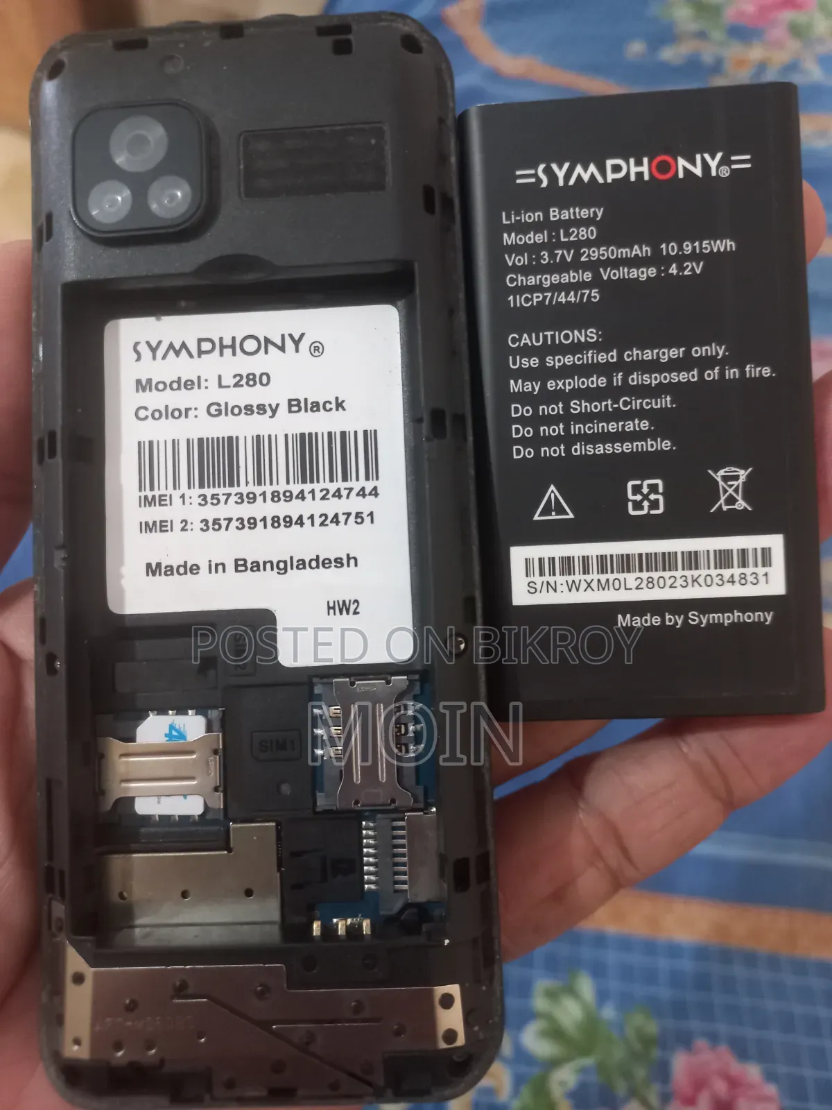 Symphony L280 Black