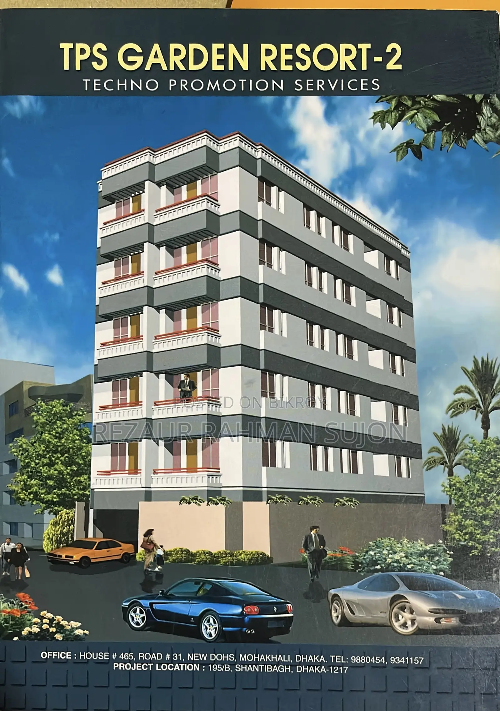 3-bedroom Apartment in TPS Garden, Malibag for Sale