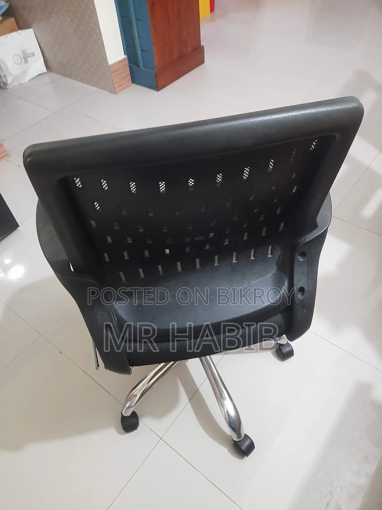 2 Used Swivel Chairs for Sale—One with Broken Spring, One with Broken Leg