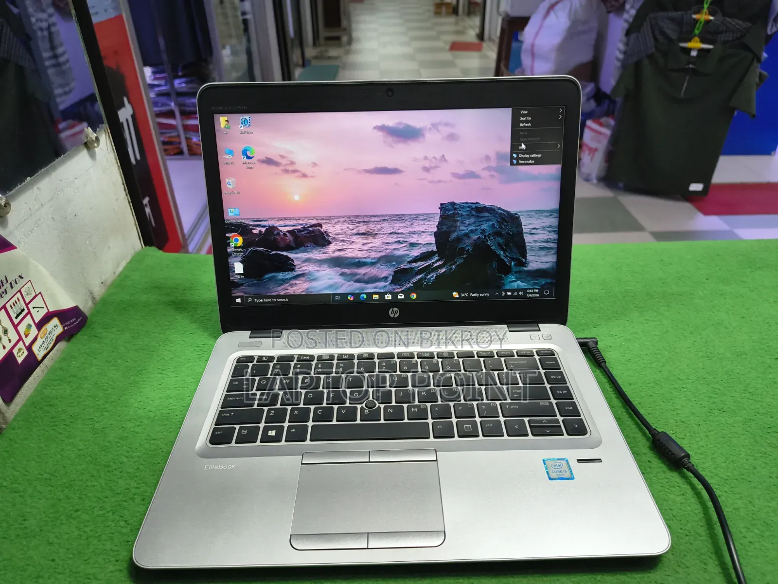 Laptop HP EliteBook 840 G3 4GB Intel Core I5 SSD 128GB