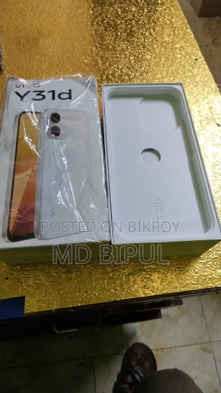 New Vivo Y31d 128 GB Rose Gold