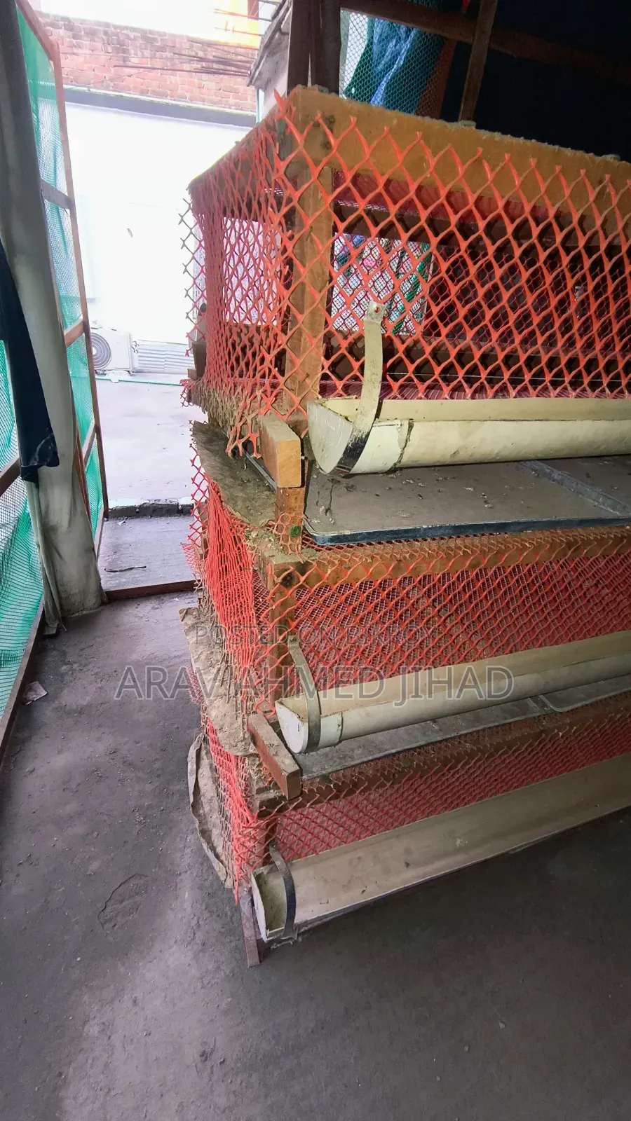 Cage for raising 300 quail birds for sale.