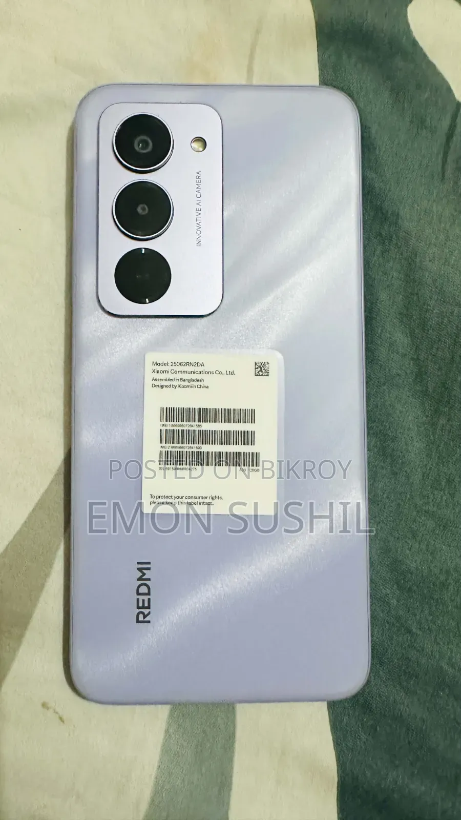 Xiaomi Redmi 15 128 GB Purple