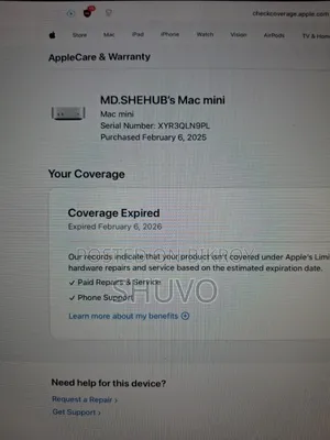 Desktop Computer Apple Mac Mini M4 16GB Apple M4 HDD 256GB