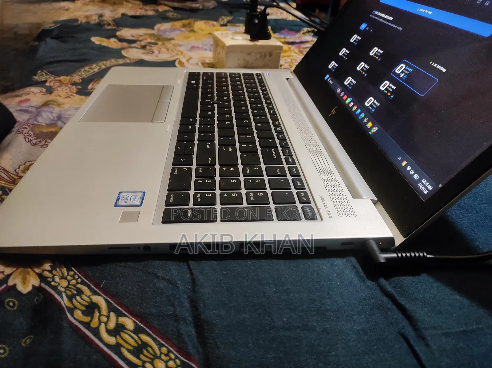 Laptop HP EliteBook 850 G6 8GB Intel Core I5 HDD+SSD 256GB