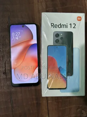 শাওমি রেডমি ১২ ১২৮ জিবি ব্ল্যাক