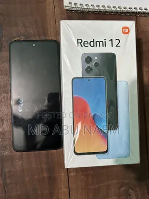 শাওমি রেডমি ১২ ১২৮ জিবি ব্ল্যাক