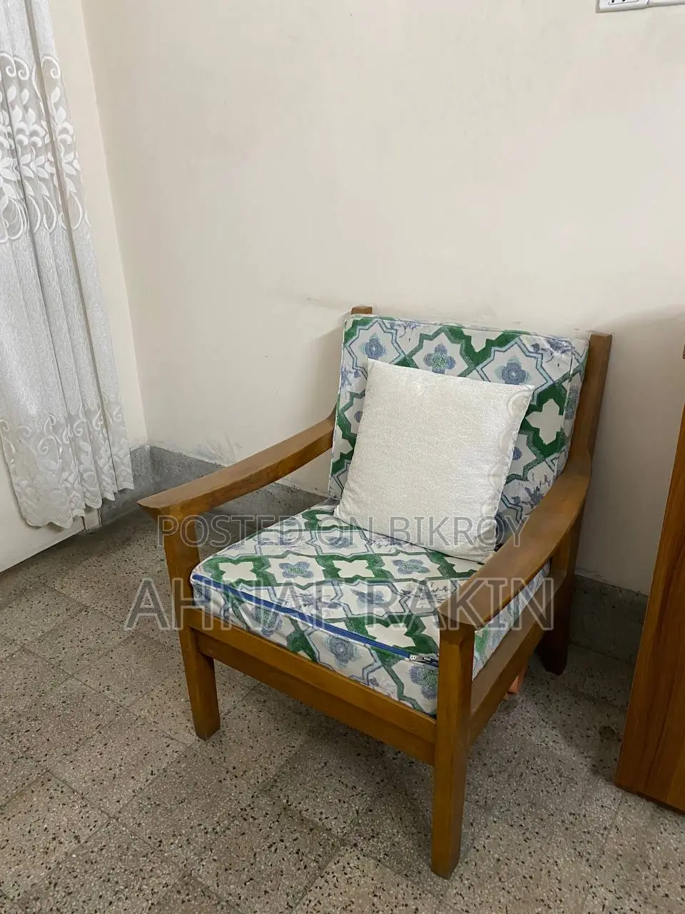 Sofa Shegun Wood With Table