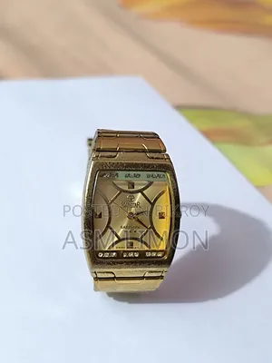 Swistar Watch (Gold Watch) Electro Gold Plated
