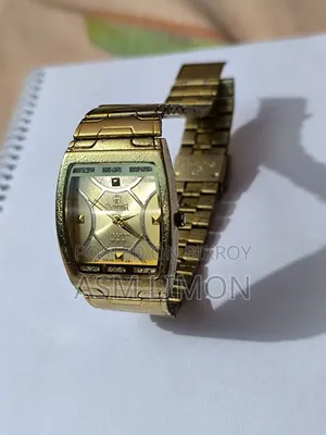 Swistar Watch (Gold Watch) Electro Gold Plated