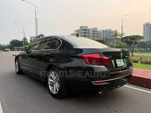 BMW 5 Series 528i 2015 Black