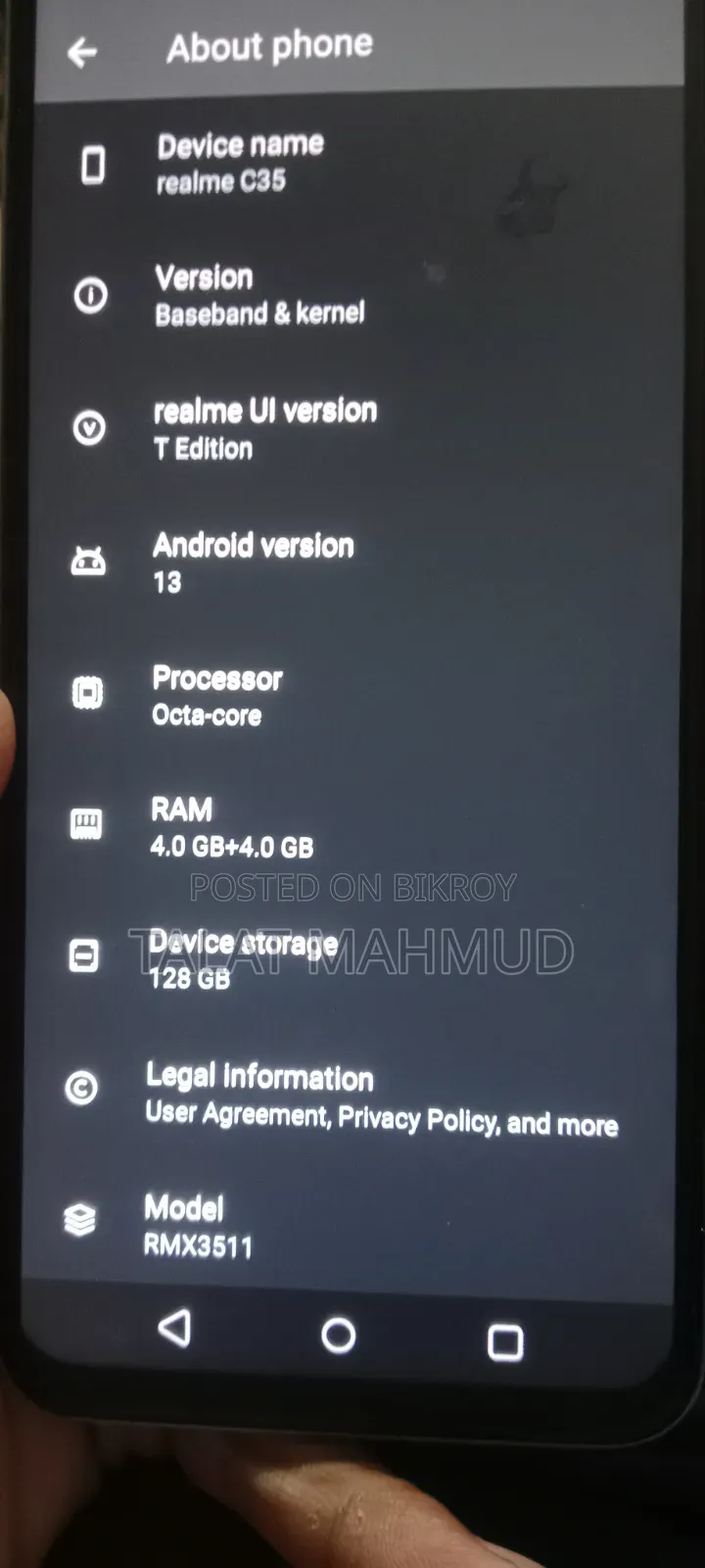 Realme C35 128 GB