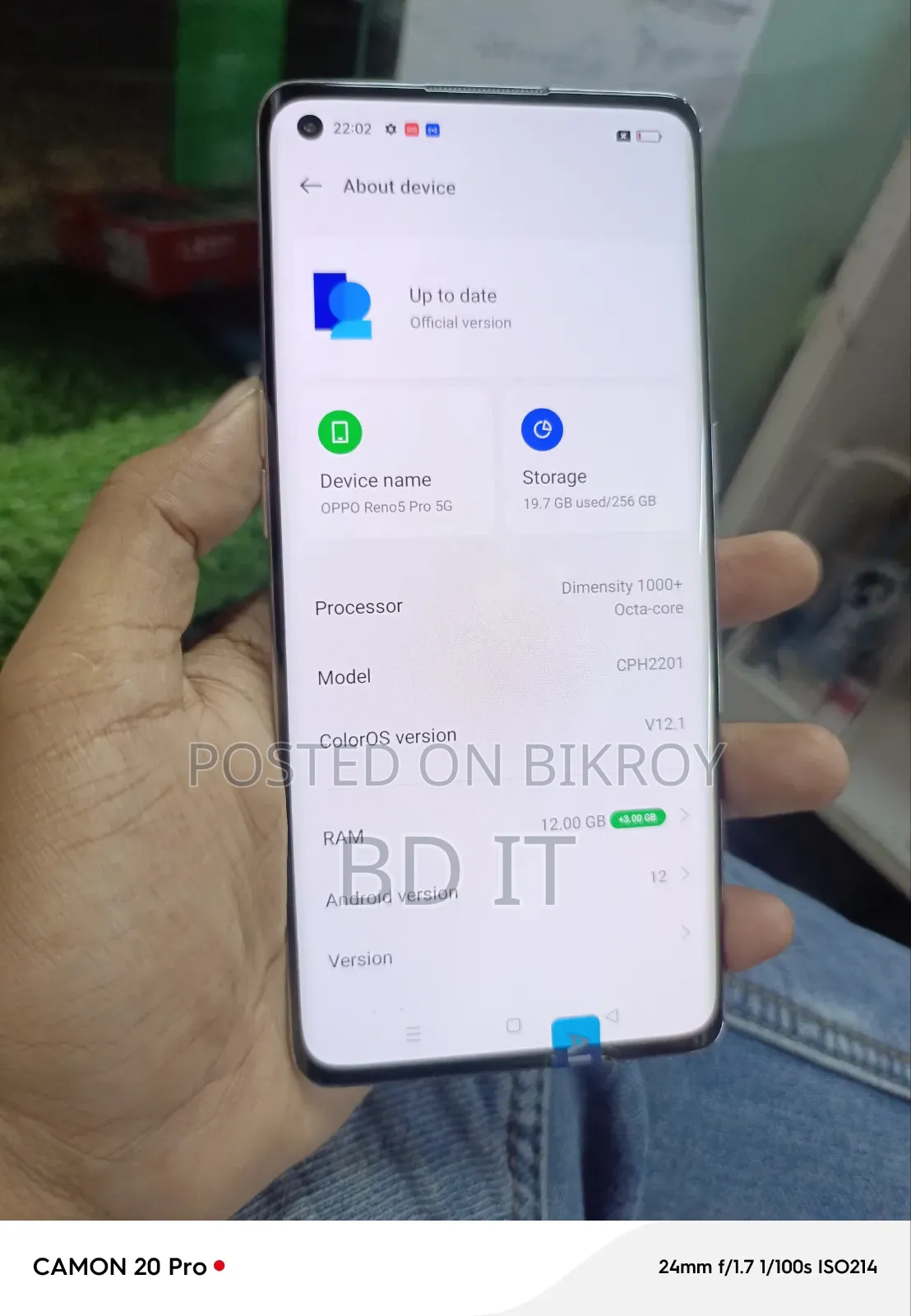 Oppo Reno5 Pro 5G 256 GB
