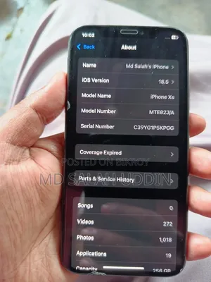 Apple iPhone XS 256 GB Black