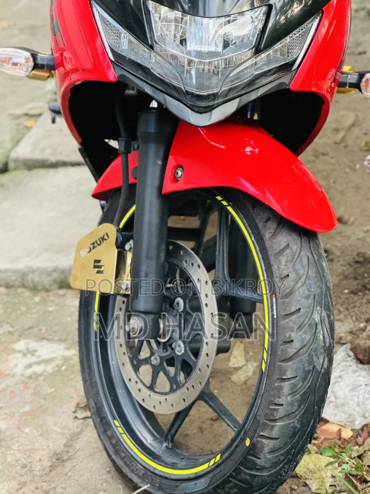 Suzuki Gixxer SF 2023 Red