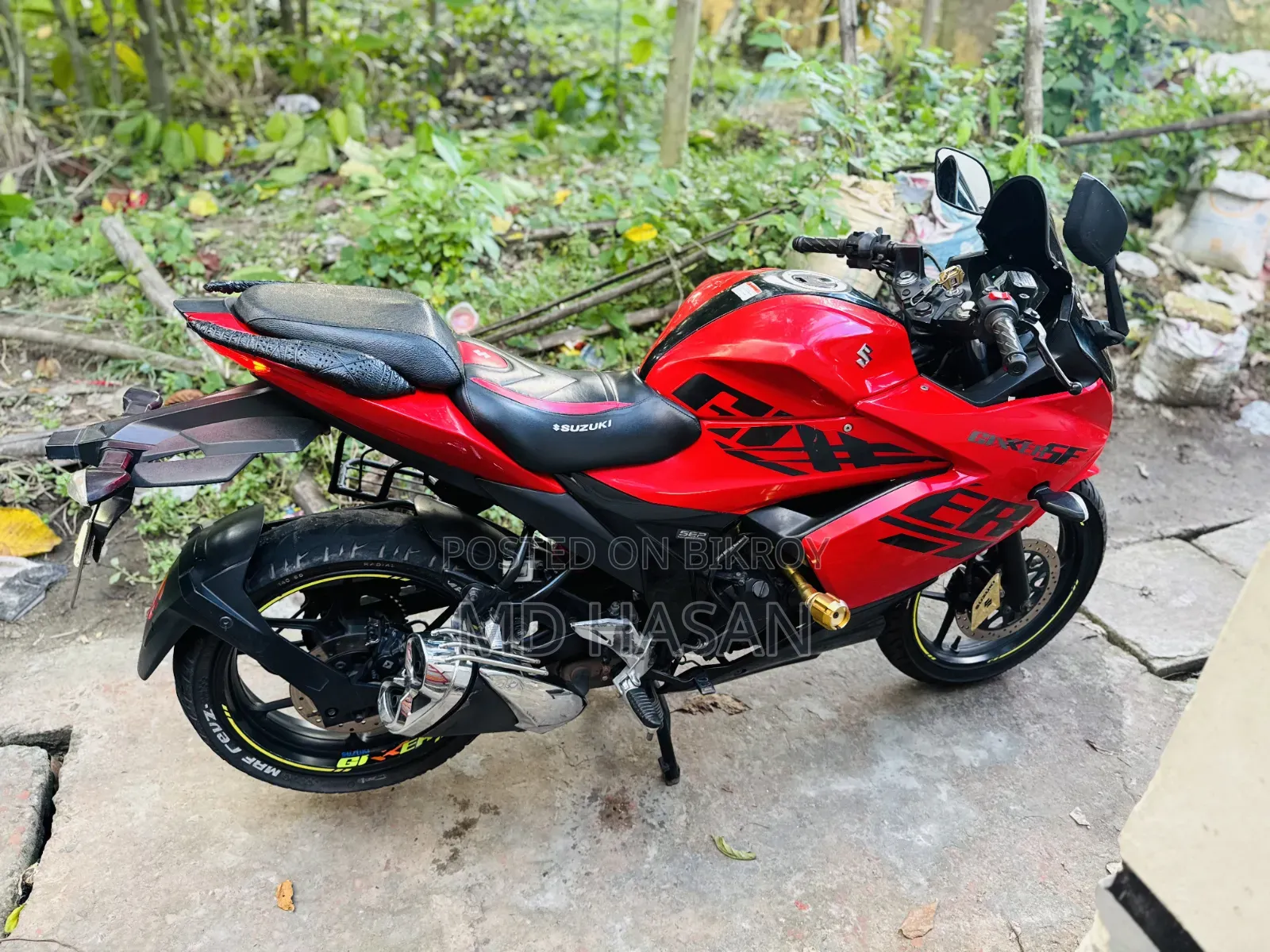 Suzuki Gixxer SF 2023 Red