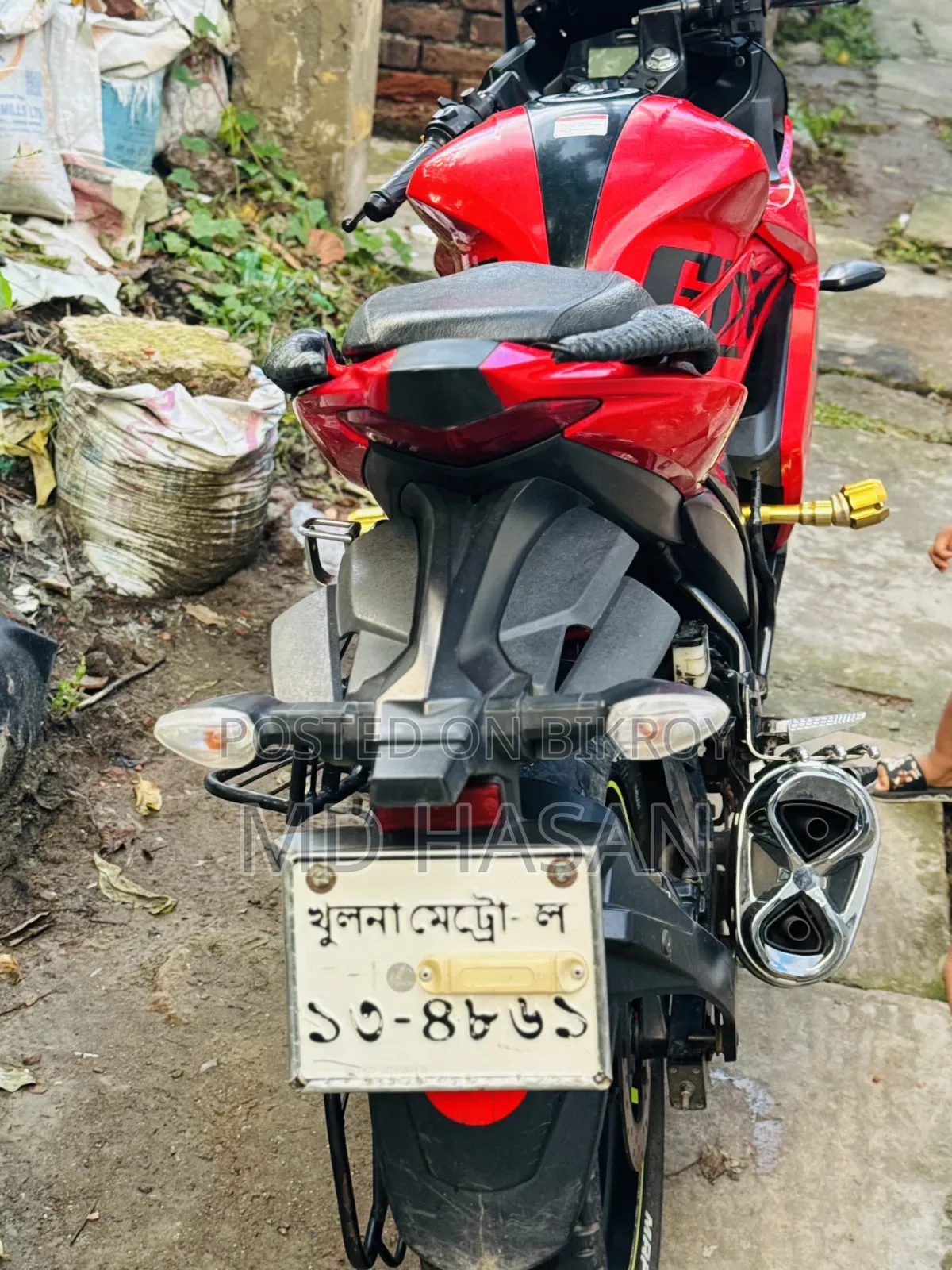 Suzuki Gixxer SF 2023 Red