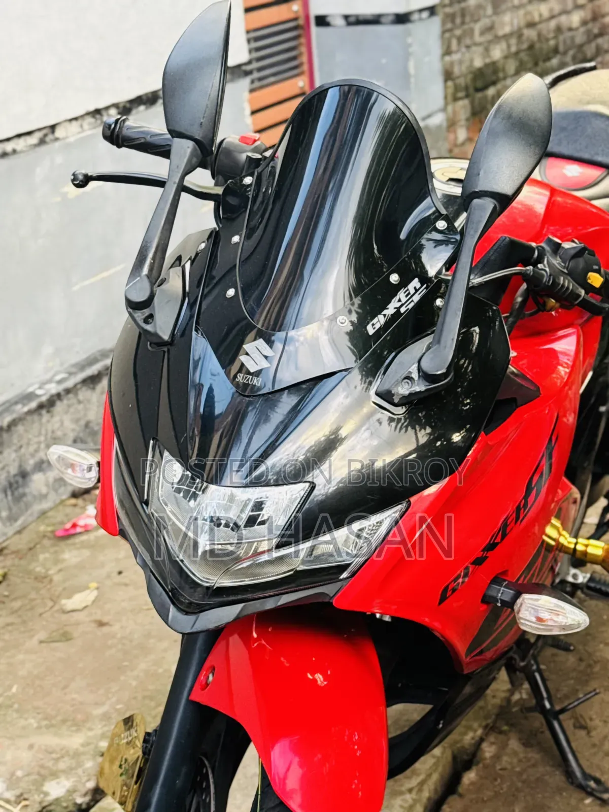 Suzuki Gixxer SF 2023 Red