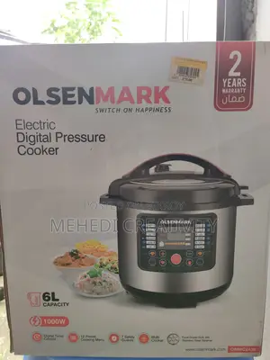 Olsenmark 6L Digital Pressure Cooker | 1000W Multi-Cooker