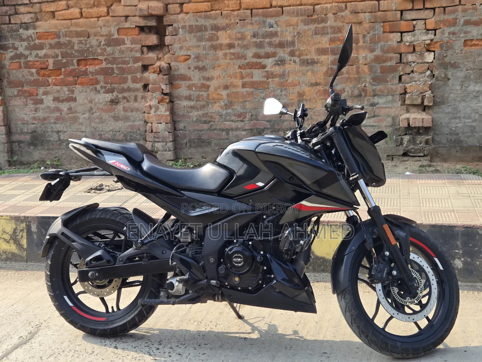 Bajaj Pulsar N160 2023 Black