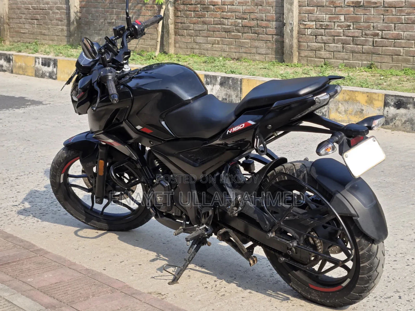 Bajaj Pulsar N160 2023 Black
