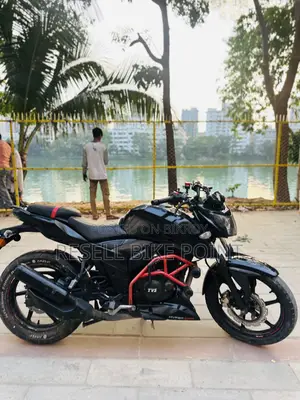 TVS Apache 160 4V 2019 Black