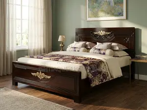 Glossy MDF Bed Only