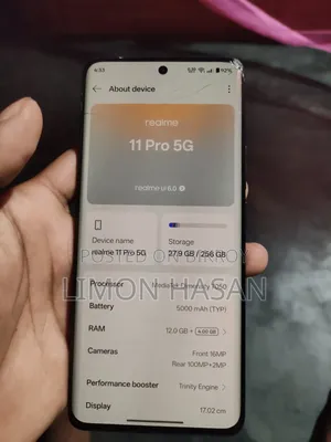 Realme 11 Pro 256 GB Black