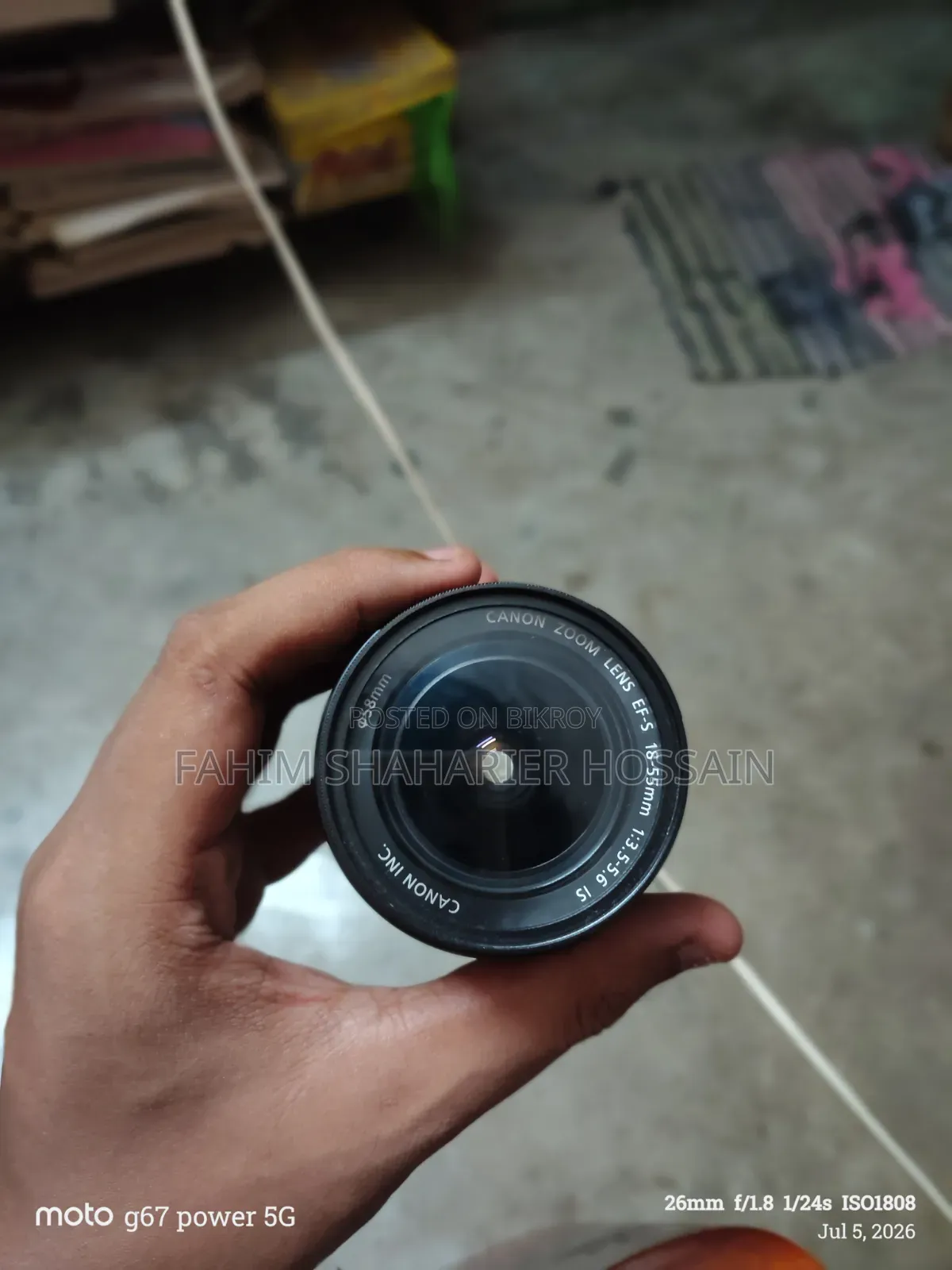 Canon Ef-S 18-55mm Is Lens | Excellent Condition | No Fungus