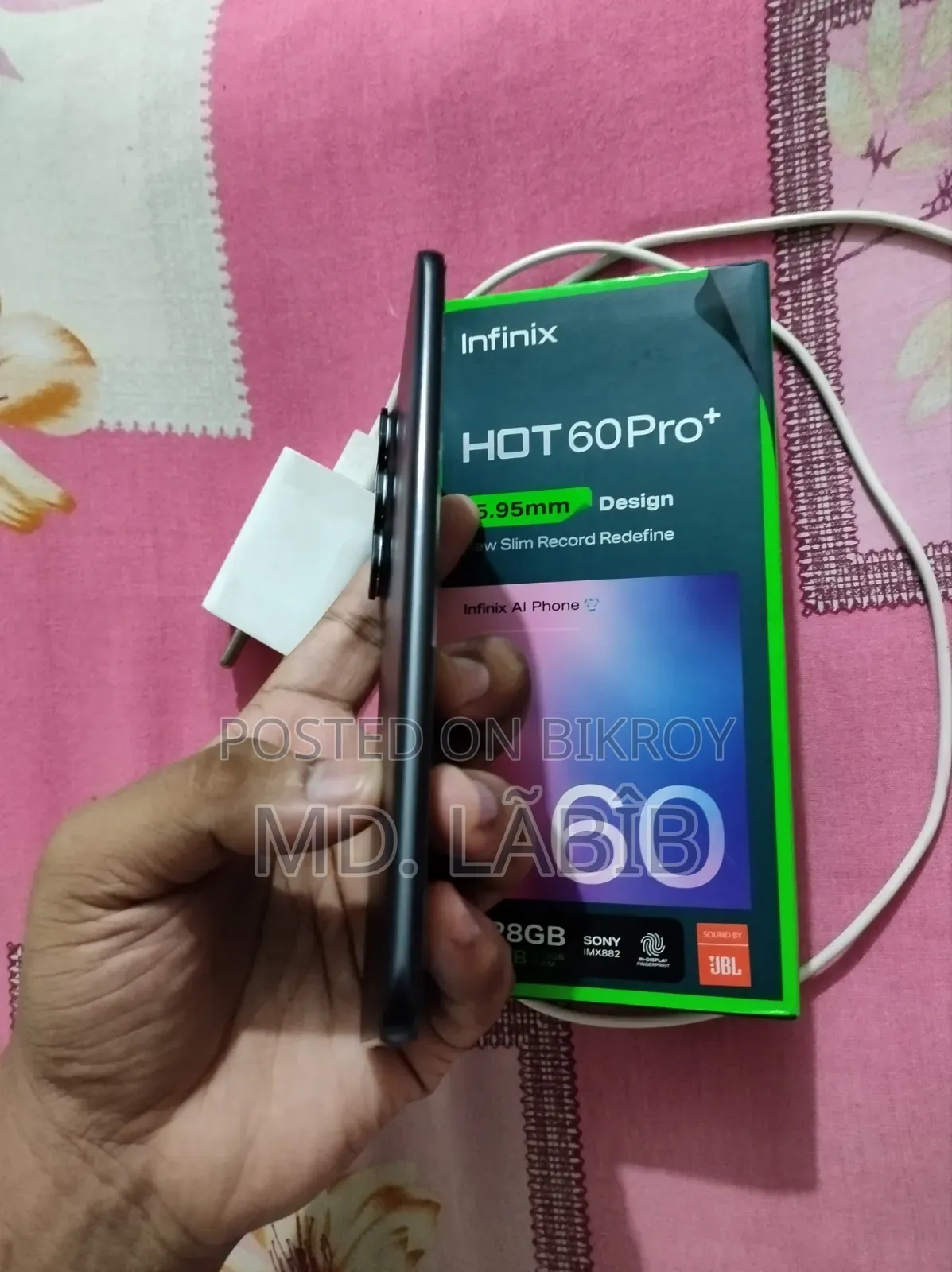 Infinix Hot 60 Pro+ 128 GB Black