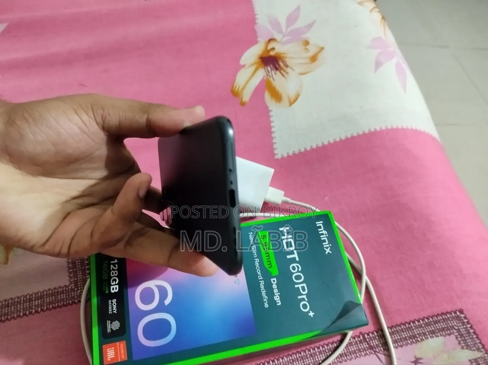 Infinix Hot 60 Pro+ 128 GB Black