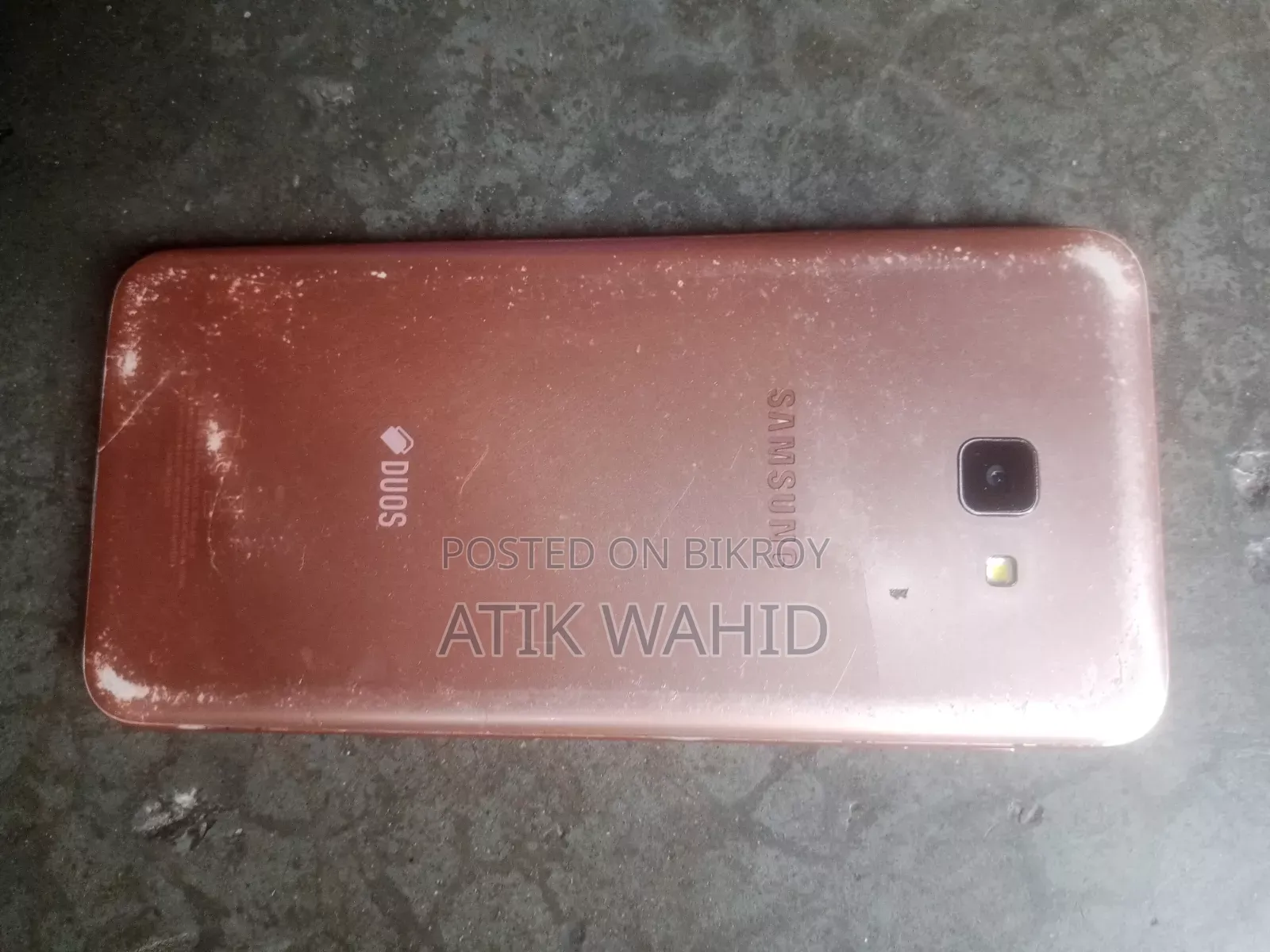 স্যামসাং গ্যালাক্সি জে৪ কোর ১৬ জিবি রোজ গোল্ড