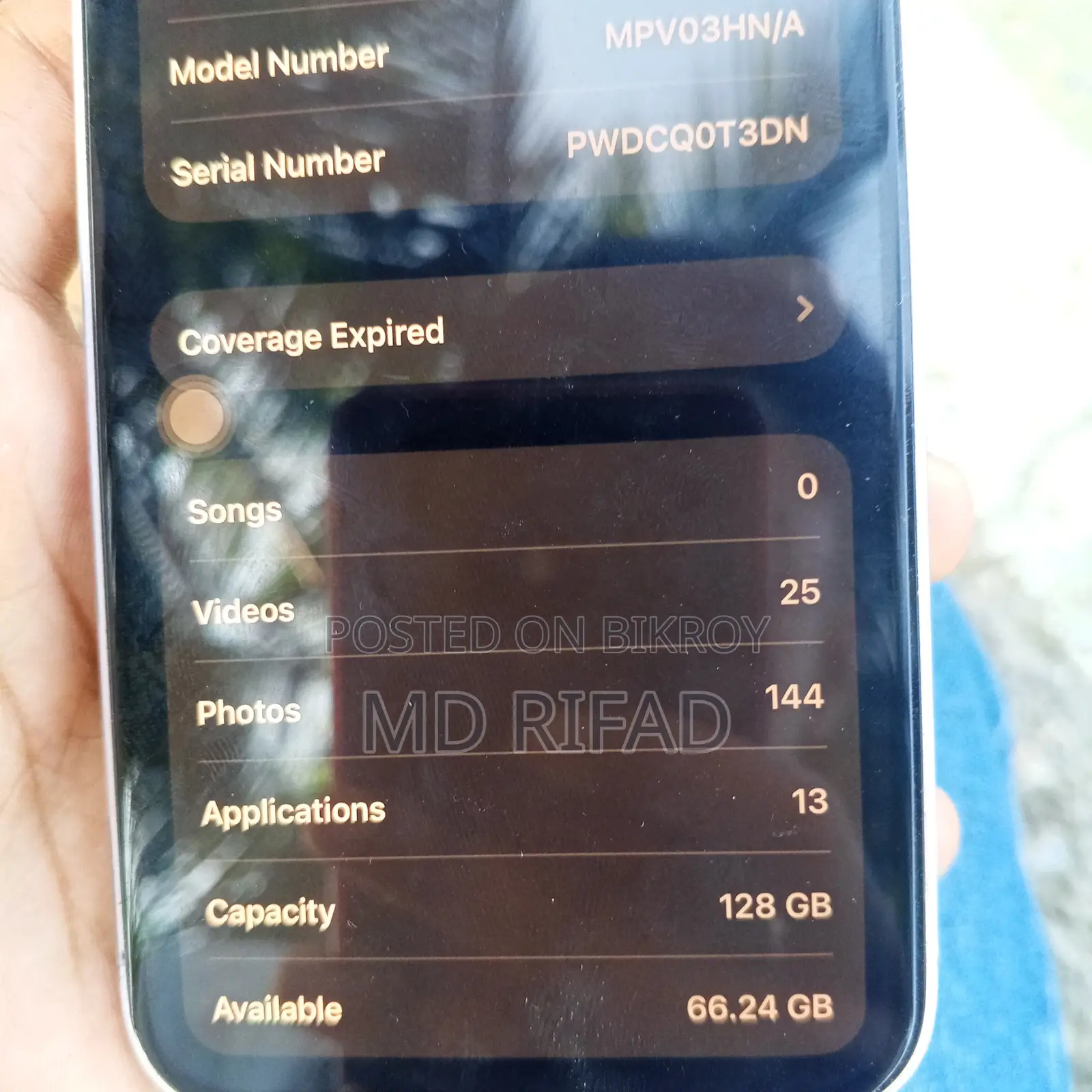 New Apple iPhone 14 128 GB Blue