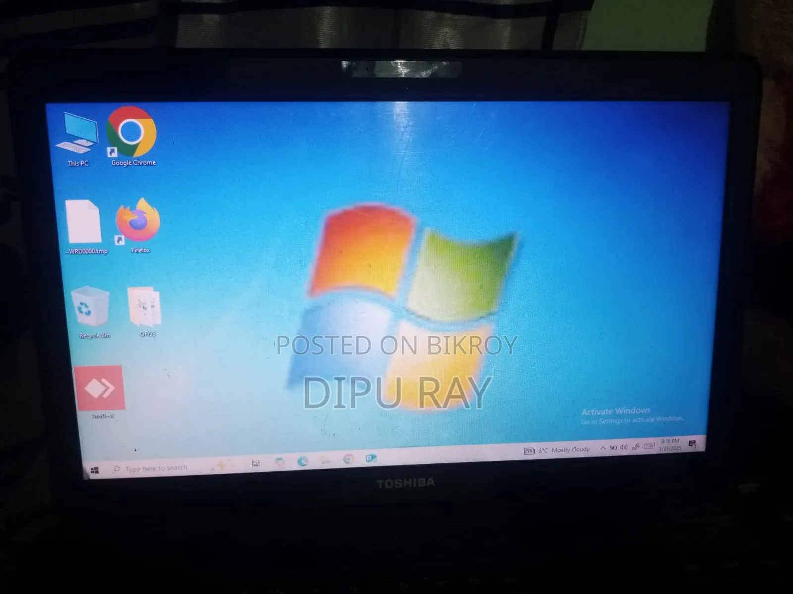 Laptop Dell Inspiron 15 6GB Intel Core I3 HDD+SSD 500GB