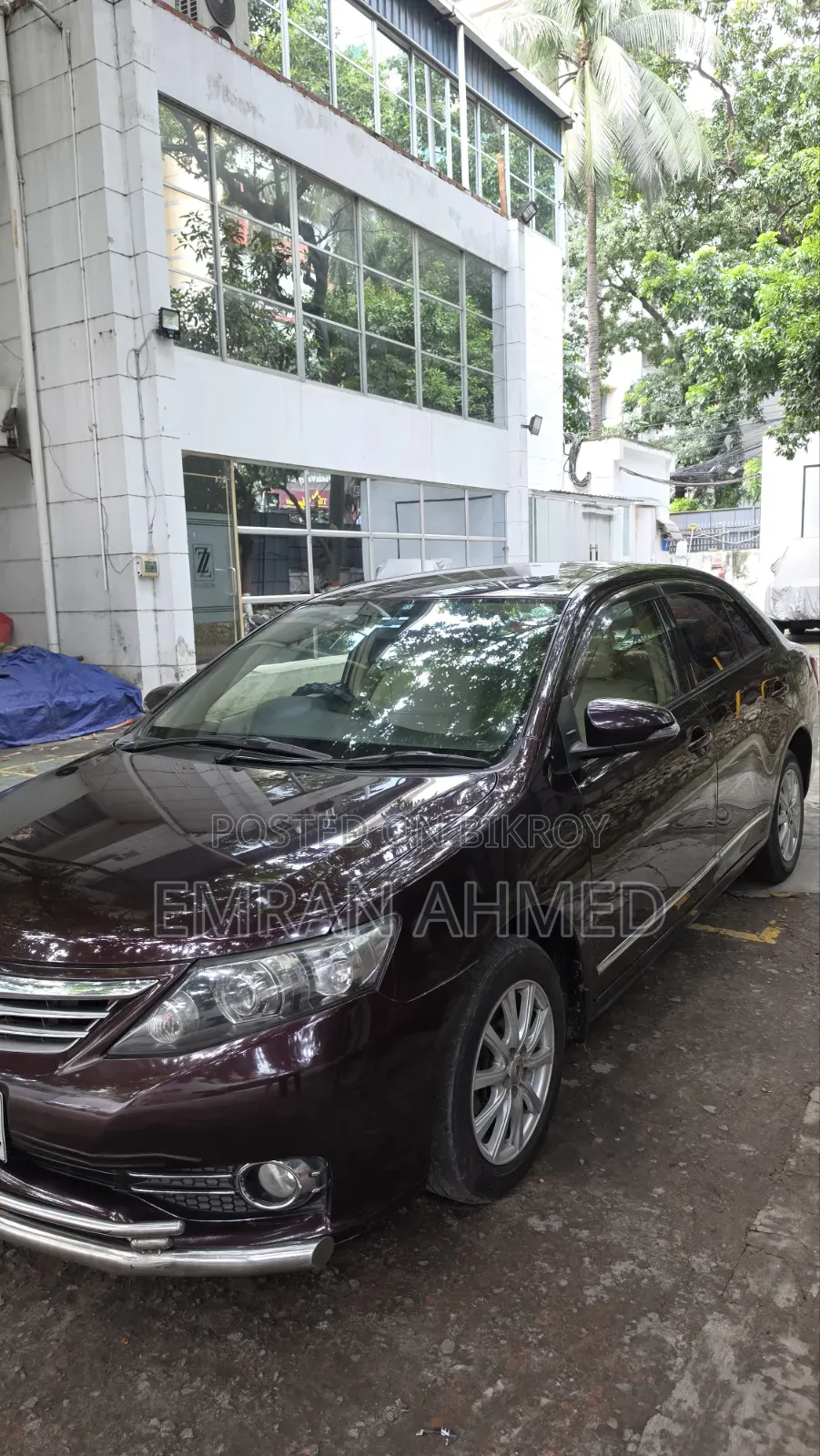 Toyota Allion 2015 Maroon