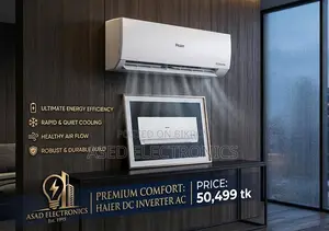 Haier HSU-18 Clean Cool (Inv) (3D) (QA) - ১.৫ টন ইনভার্টার এসি