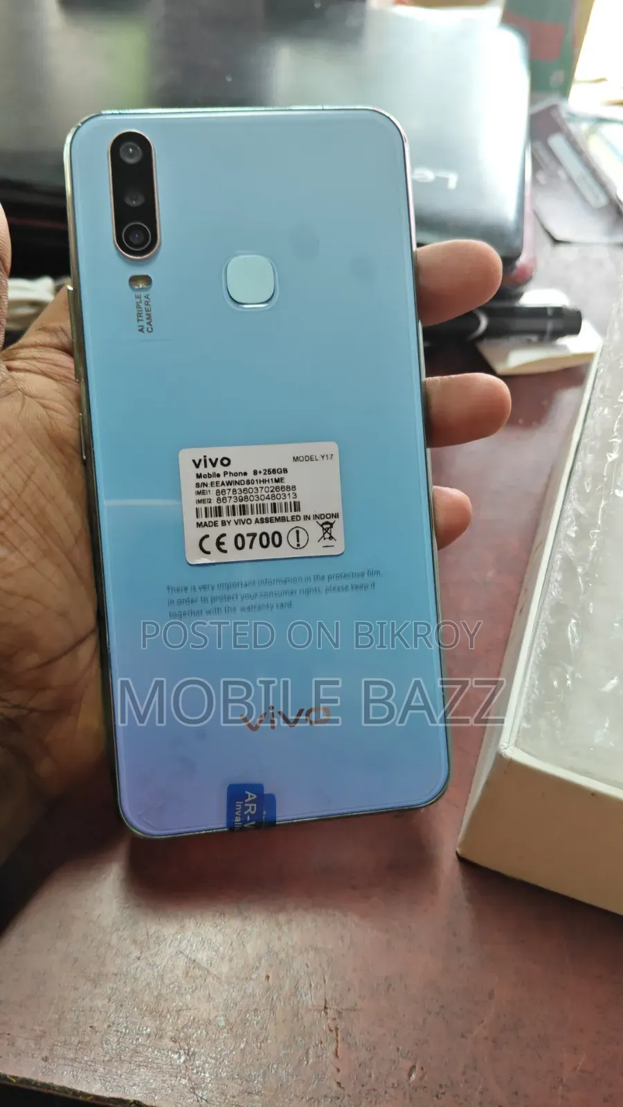 Vivo Y17 256 GB