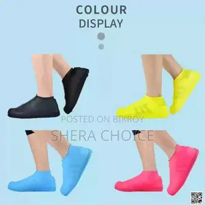 Waterproof Shoe Covers, Non-slip Water Resistant Overshoe Silicone Rubber