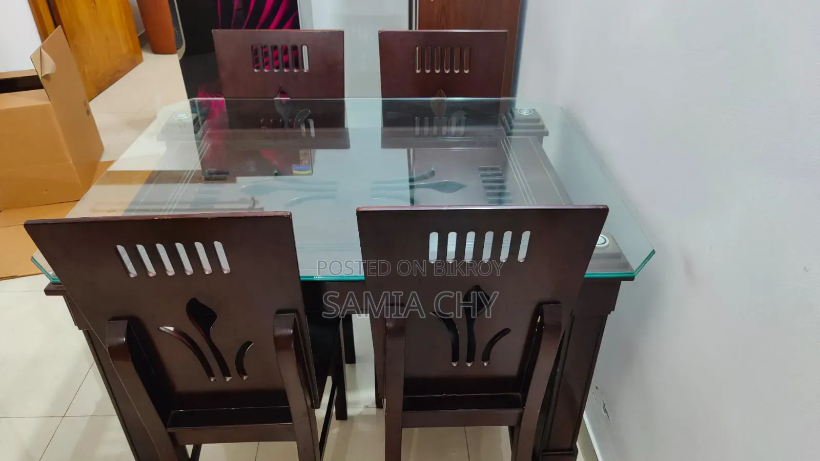 Dining Table With 4 Chairs